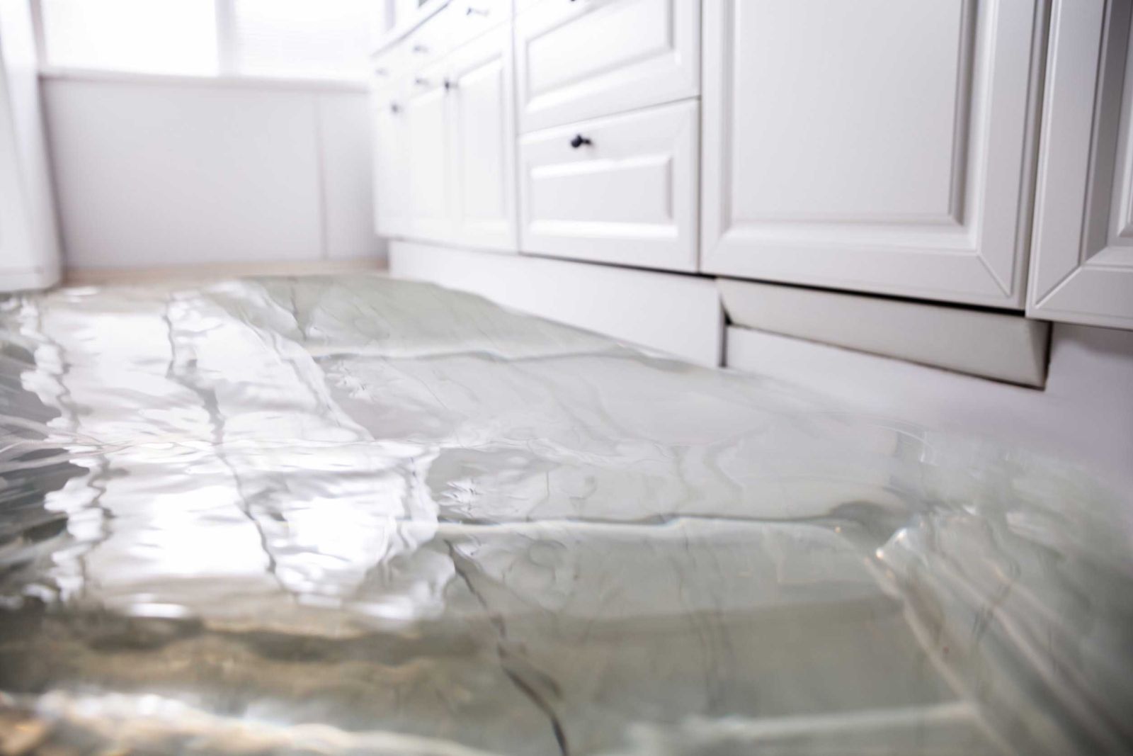 water flooding floor